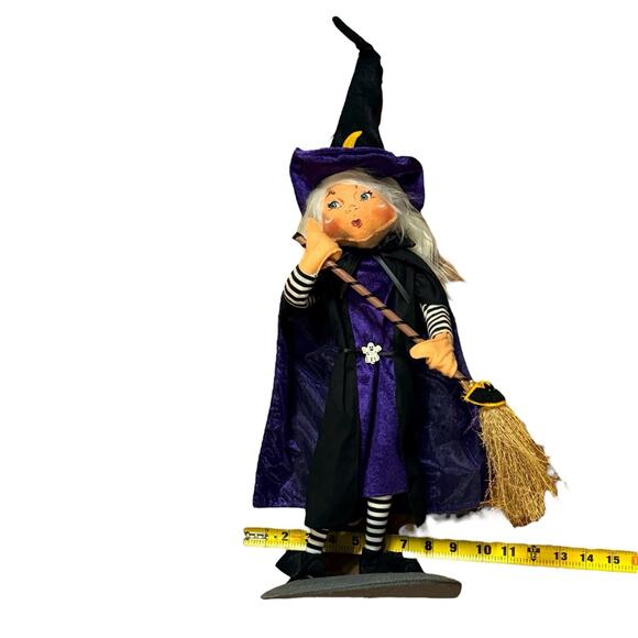 Annalee Good Witch Doll 17 Inch Halloween 2018 Large Spooky Collectible Witchy - Picture 4 of 13